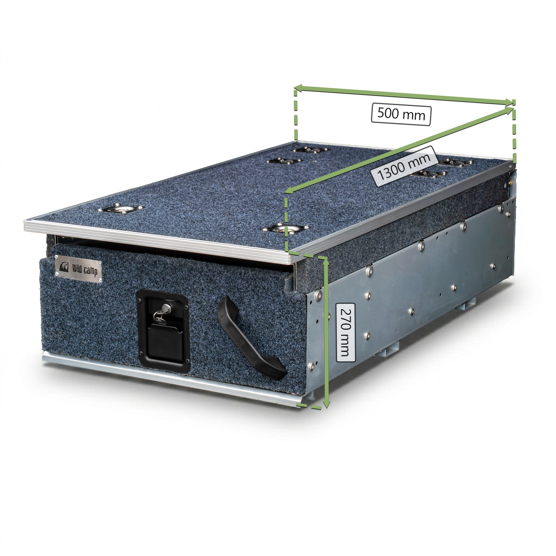 Universaalne sahtel liuguriga 1300mm