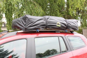Dacia logan z namiotem Dachowym